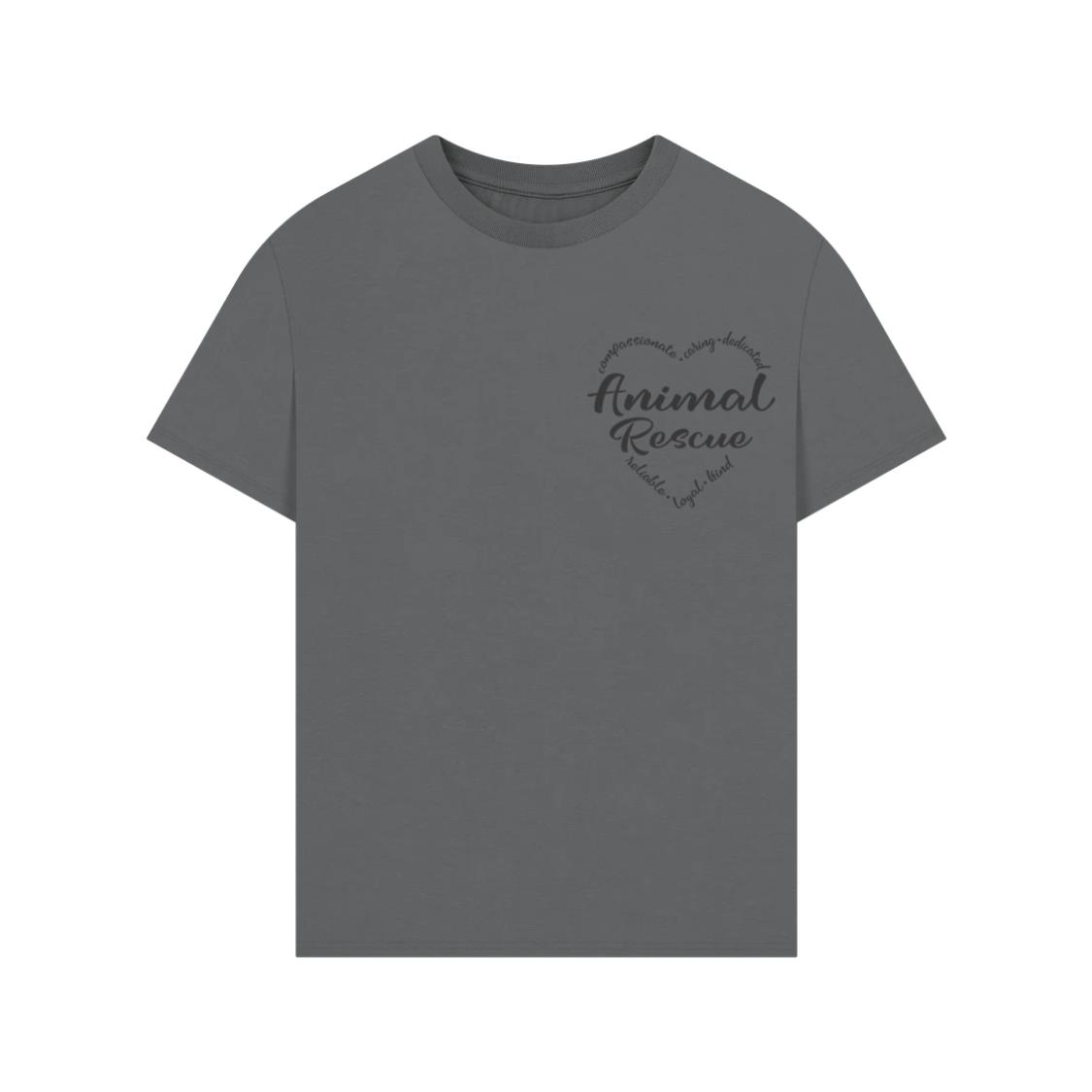 Animal Rescue Adopt Foster Love Pet Adoption Quote T-Shirt - Image 3