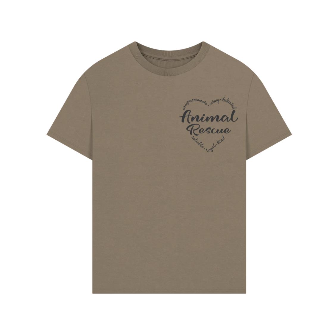 Animal Rescue Adopt Foster Love Pet Adoption Quote T-Shirt - Image 4