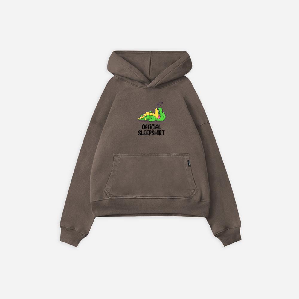Crocodile Nap Official Sleep Shirt Hoodie - Image 2