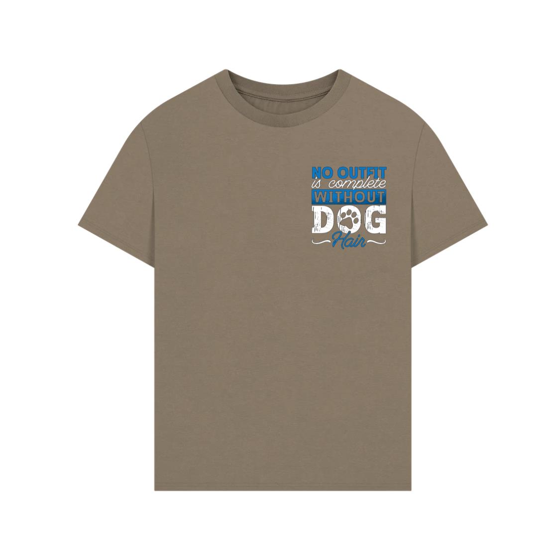 No Outfit Is Complete Without Dog Hair Pet Rescue Gift T-Shirt - Image 4
